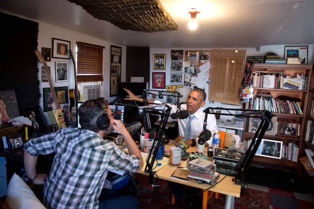 The Marc Maron WTF pod has some of the best interviews in podcasting. Period. Here he is with President Obama.